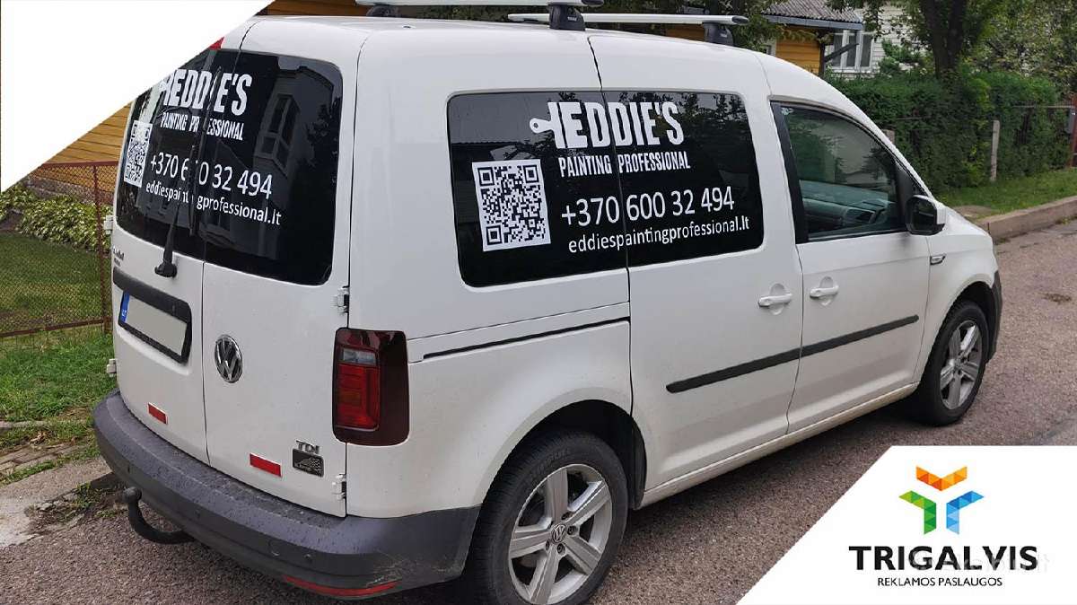 Lipdukų gamyba, reklama ant auto, reklamos gamyba - nuotraukos Nr. 18