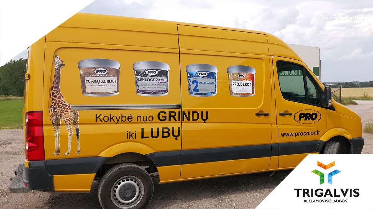 Lipdukų gamyba, reklama ant auto, reklamos gamyba - nuotraukos Nr. 3
