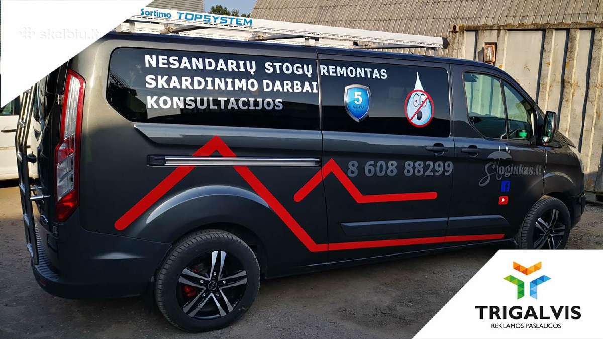 Lipdukų gamyba, reklama ant auto, reklamos gamyba - nuotraukos Nr. 20