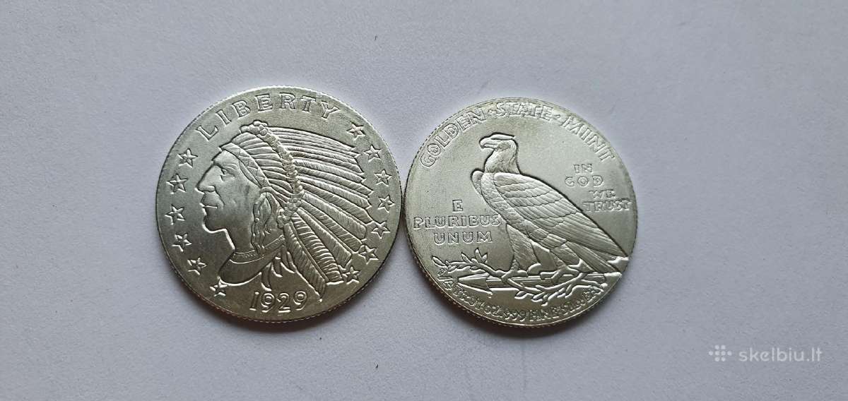 Usa 1/4 Oz gryno sidabro 1vnt