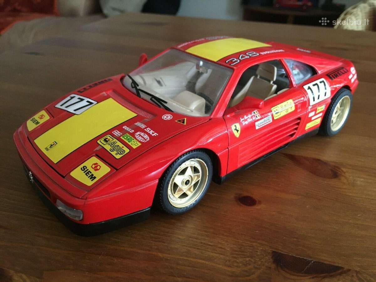 Modeliai Ferrari 348tb F40 550 Maranello 1:18 - nuotraukos Nr. 2
