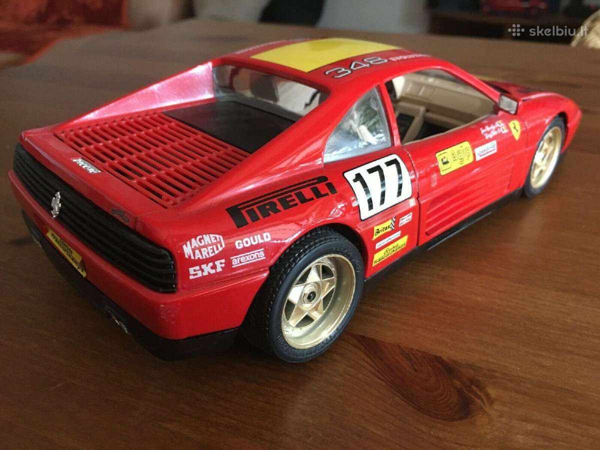 Modeliai Ferrari 348tb F40 550 Maranello 1:18 - nuotraukos Nr. 3