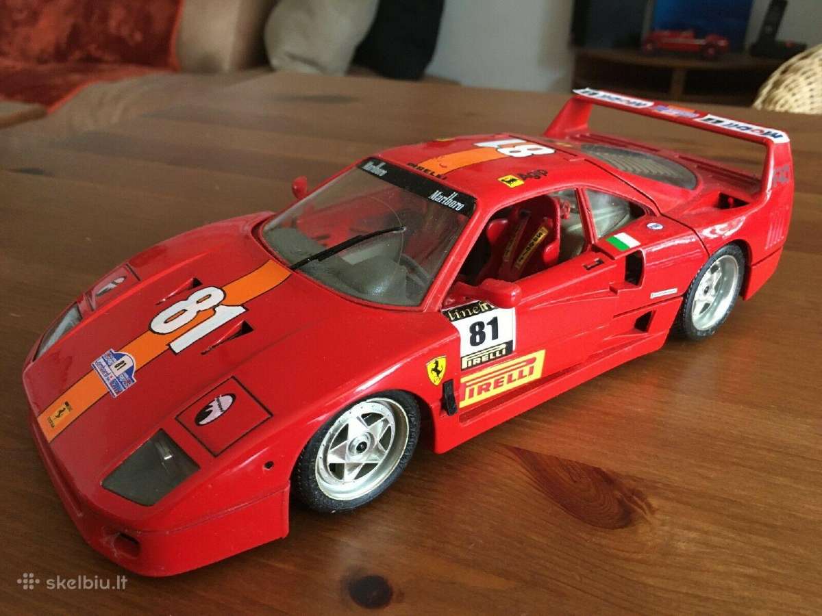 Modeliai Ferrari 348tb F40 550 Maranello 1:18 - nuotraukos Nr. 4