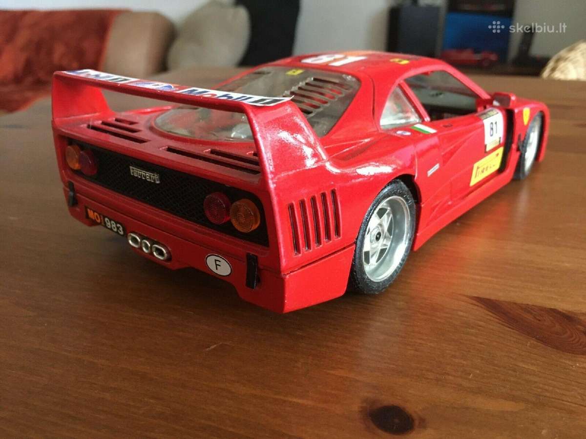Modeliai Ferrari 348tb F40 550 Maranello 1:18 - nuotraukos Nr. 5