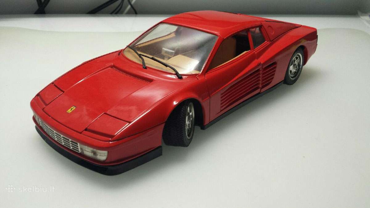 Modeliai Ferrari 348tb F40 550 Maranello 1:18 - nuotraukos Nr. 10