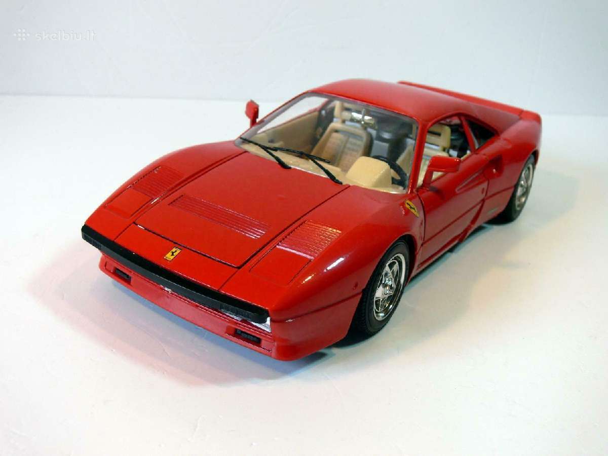 Modeliai Ferrari 348tb F40 550 Maranello 1:18 - nuotraukos Nr. 11