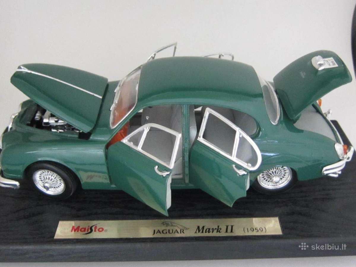 Jaguar Mark II modelis 1:18 modeliukas diecast - nuotraukos Nr. 3