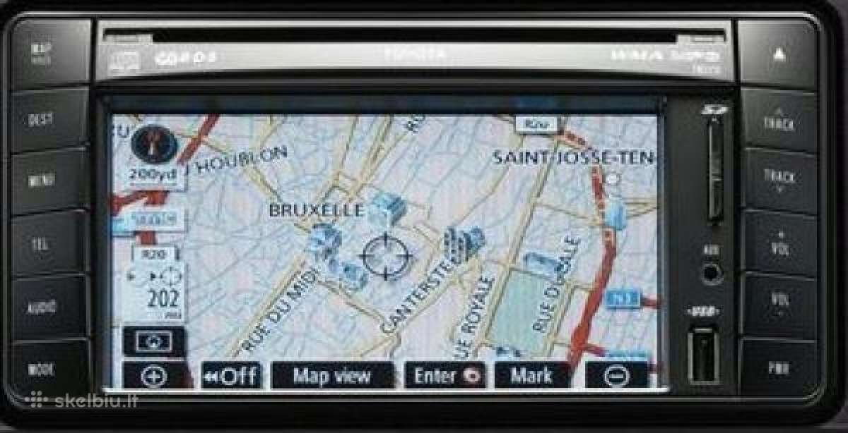 Navigacijos žemėlapių atnaujinimas. Toyota Lexus - nuotraukos Nr. 5