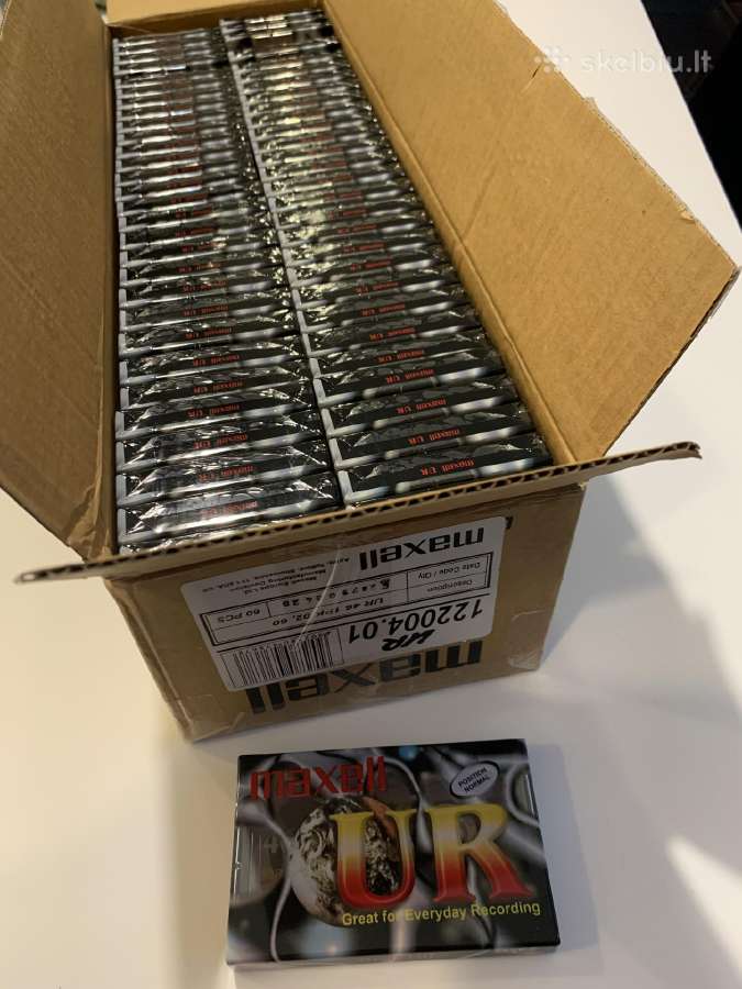 Naujos audio kasetės Maxell Ur 46 - nuotraukos Nr. 2