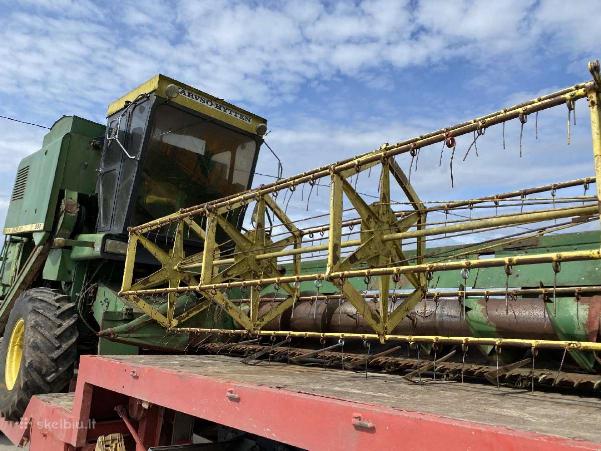 Kombainas John Deere 952 Ardomas Dalimis - nuotraukos Nr. 2