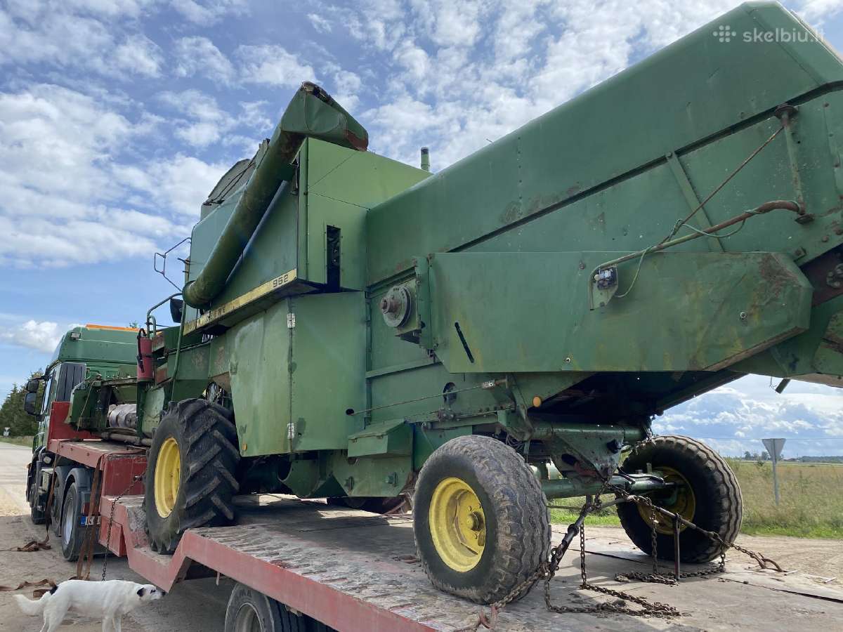 Kombainas John Deere 952 Ardomas Dalimis - nuotraukos Nr. 3