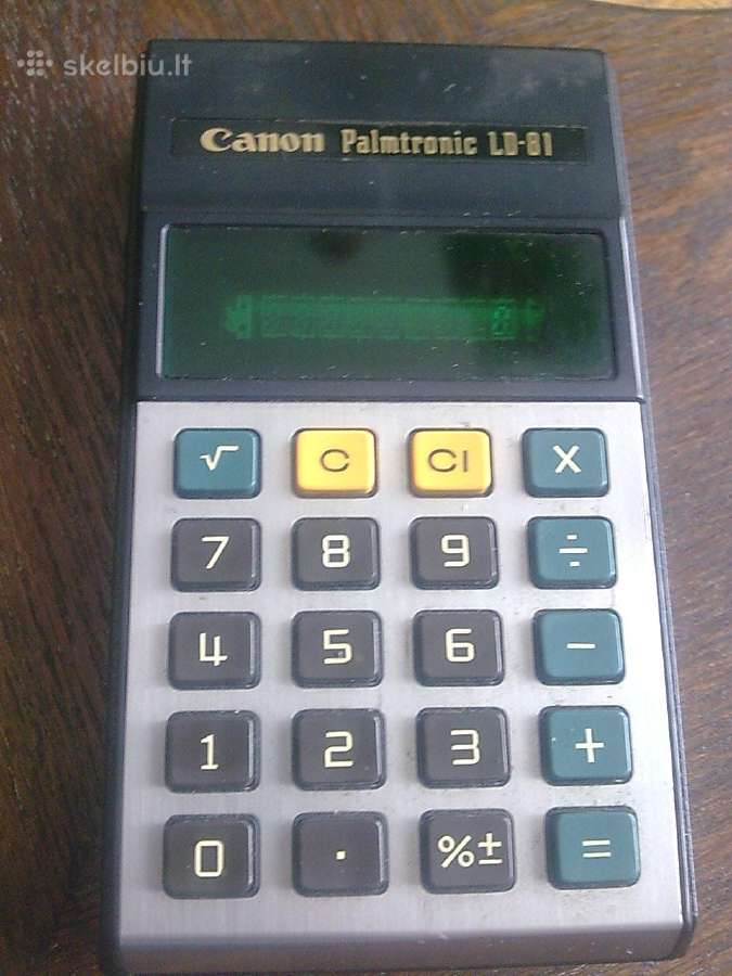 Skaičiuotuvai sharp,canon,elektronika,casio ir kt. - nuotraukos Nr. 3