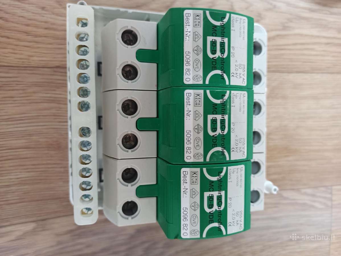 Žaibo viršįtampio iškroviklis Mc 50-b