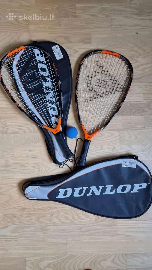 Dunlop Venom 180 raketbolo (racquetball) 2 raketės