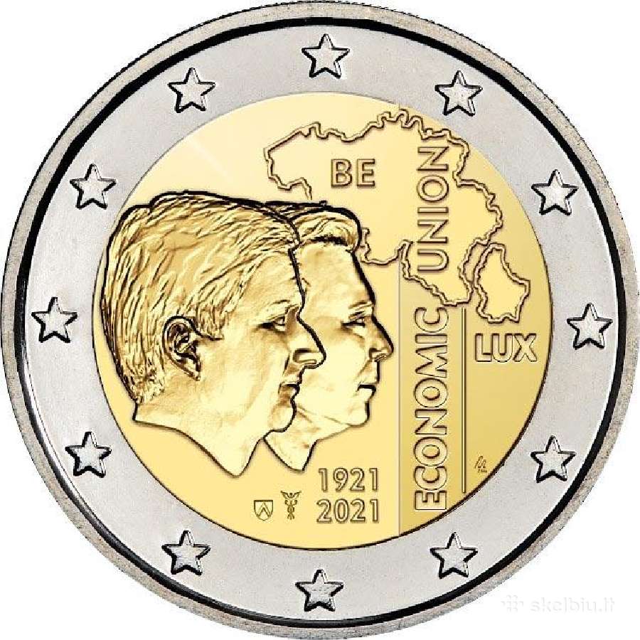 2 eurų Belgijos Unc proginės monetos - nuotraukos Nr. 9