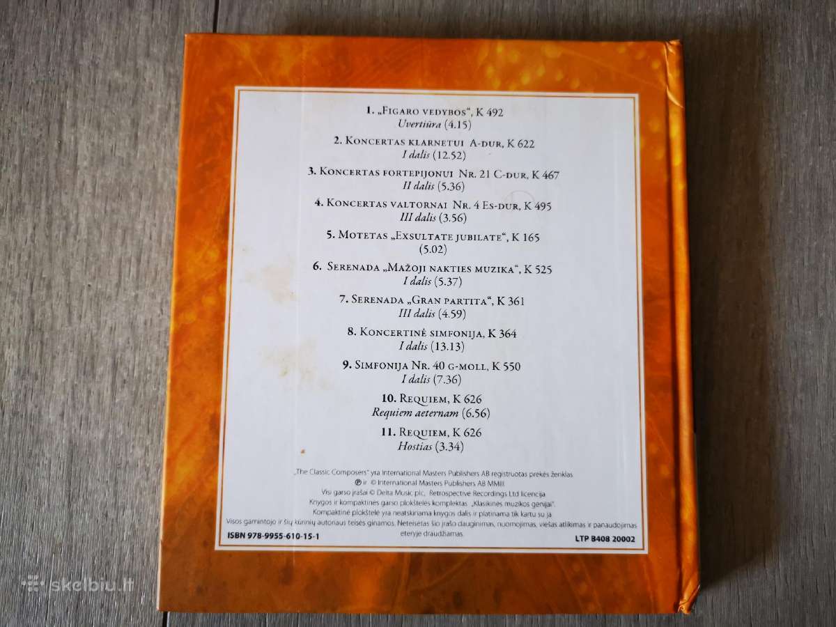 Klasikinės audio CD ir Da Vinci - nuotraukos Nr. 4