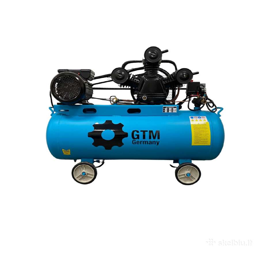 Oro kompresorius 3c 100l 600l/min 3kw 220v !