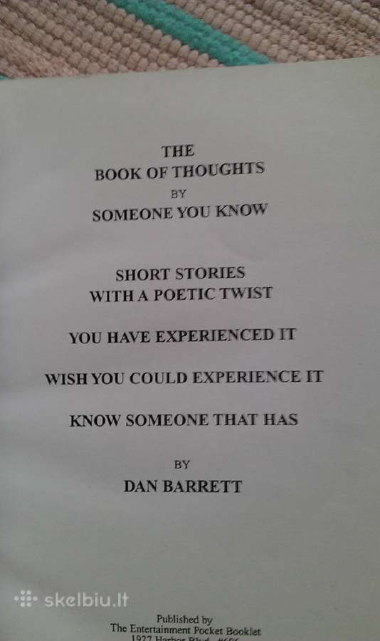 The Book of Thoughts by Someone You Know - nuotraukos Nr. 3