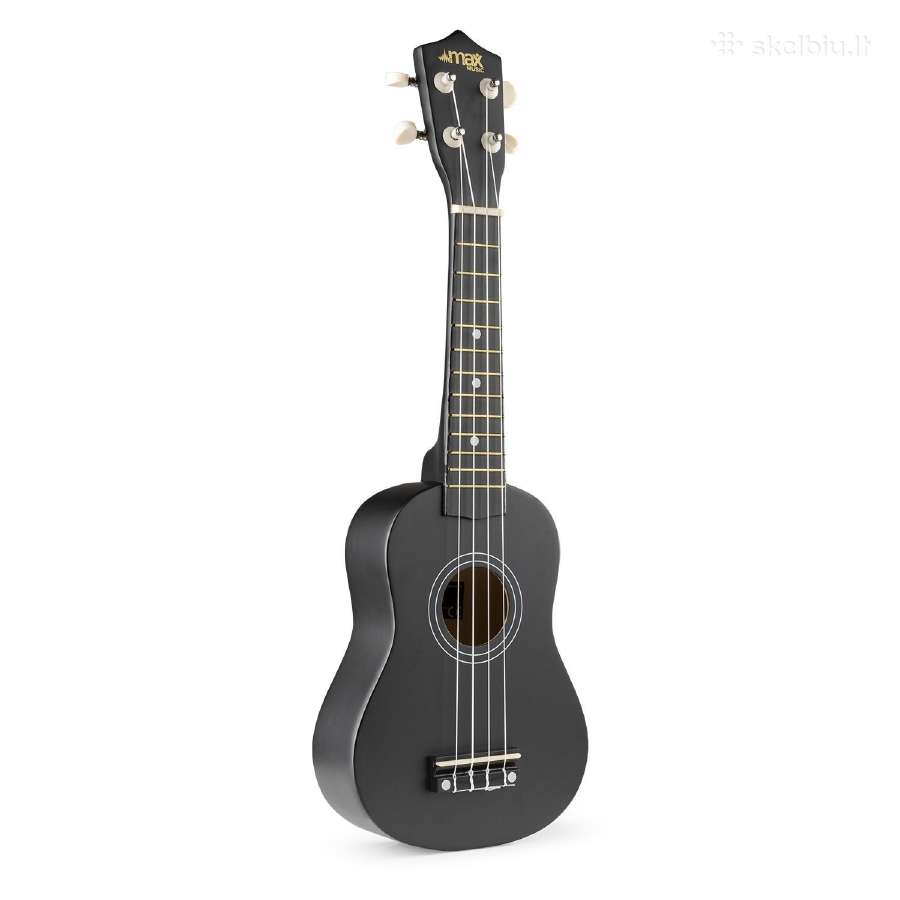 Ukulele rinkinys soprano 21" juoda - nuotraukos Nr. 5