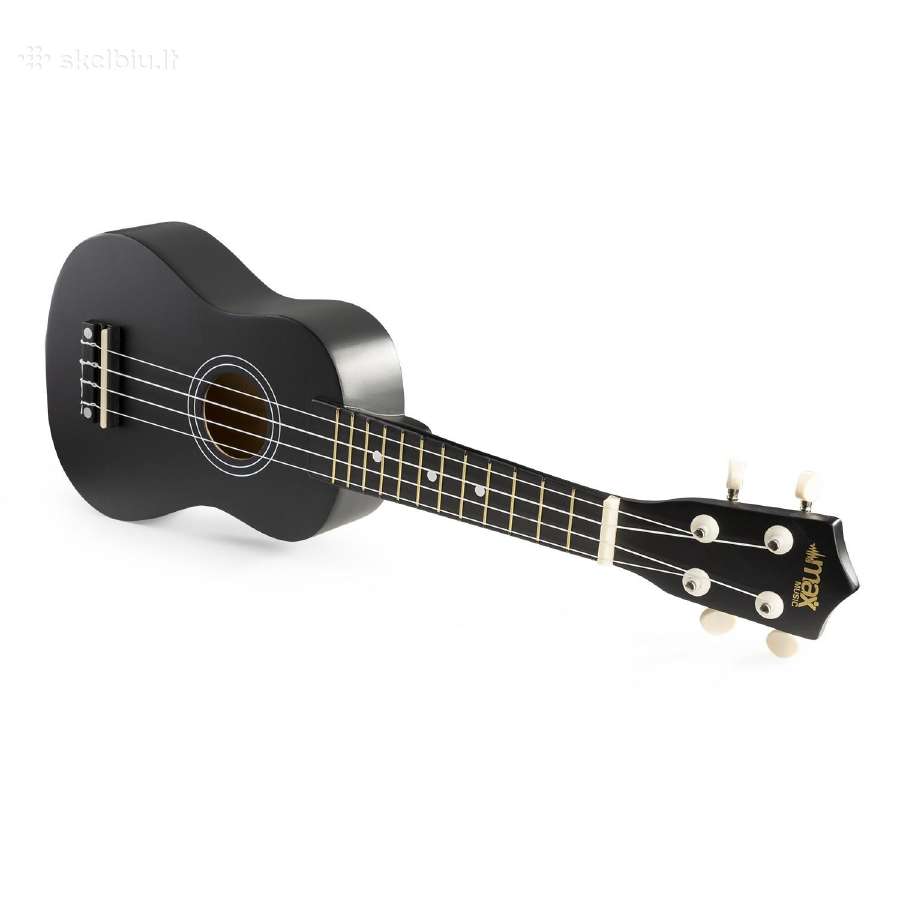 Ukulele rinkinys soprano 21" juoda - nuotraukos Nr. 7