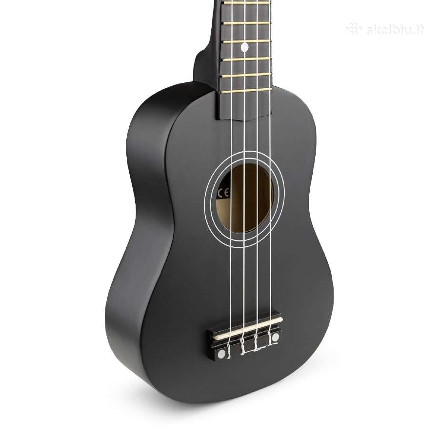 Ukulele rinkinys soprano 21" juoda - nuotraukos Nr. 9