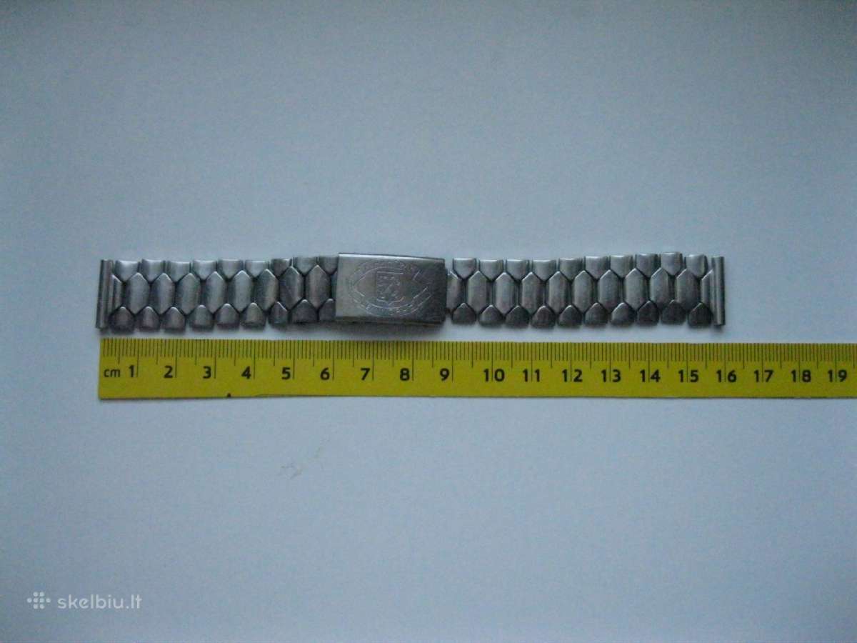 CCCP Vyr. Laikrodzio Metaline Apyranke.zr. foto.