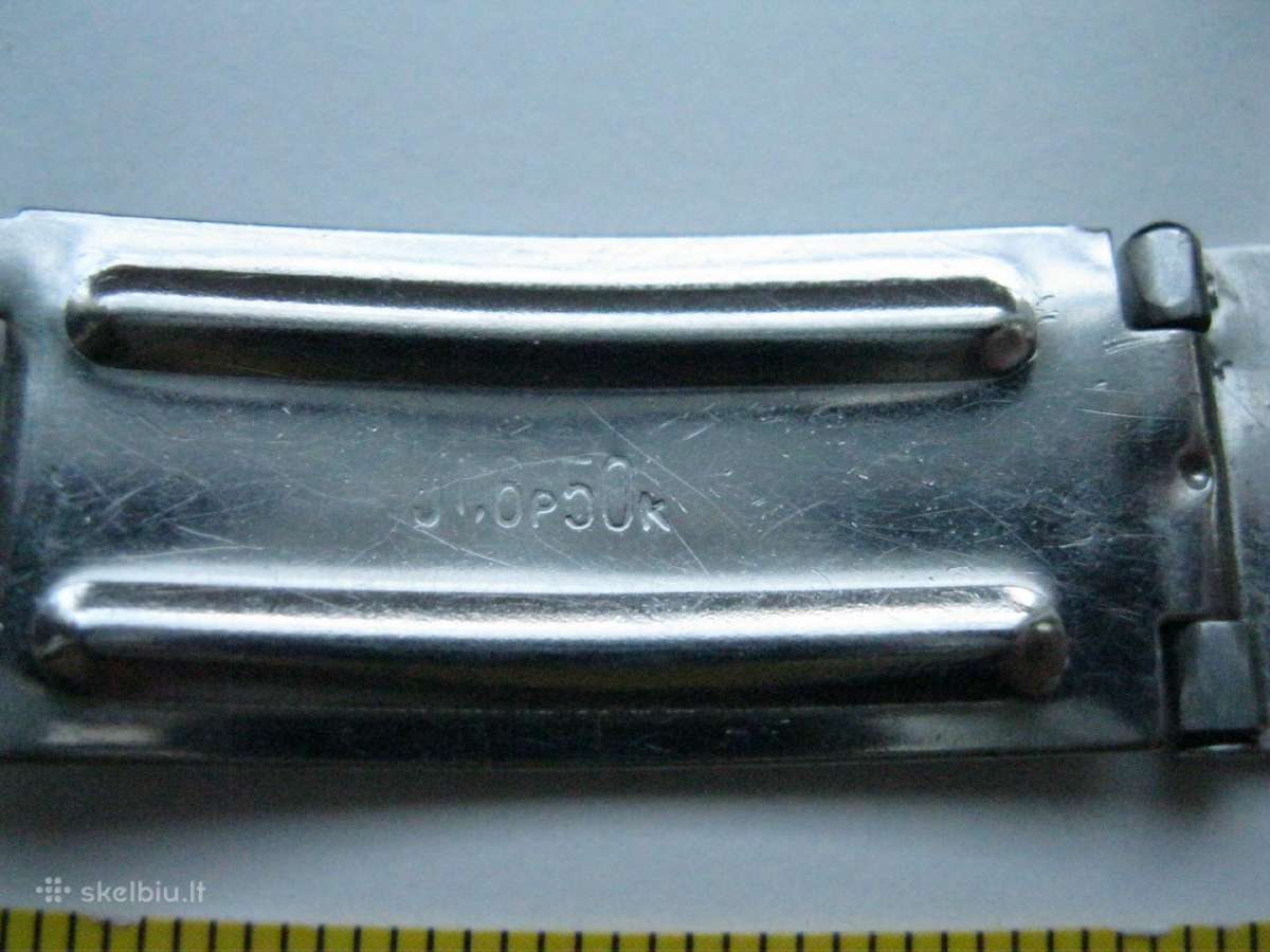 CCCP Vyr. Laikrodzio Metaline Apyranke.zr. foto. - nuotraukos Nr. 6