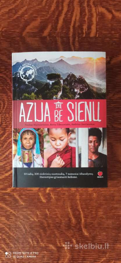 Parduodu knyga "Azija be Sienu"