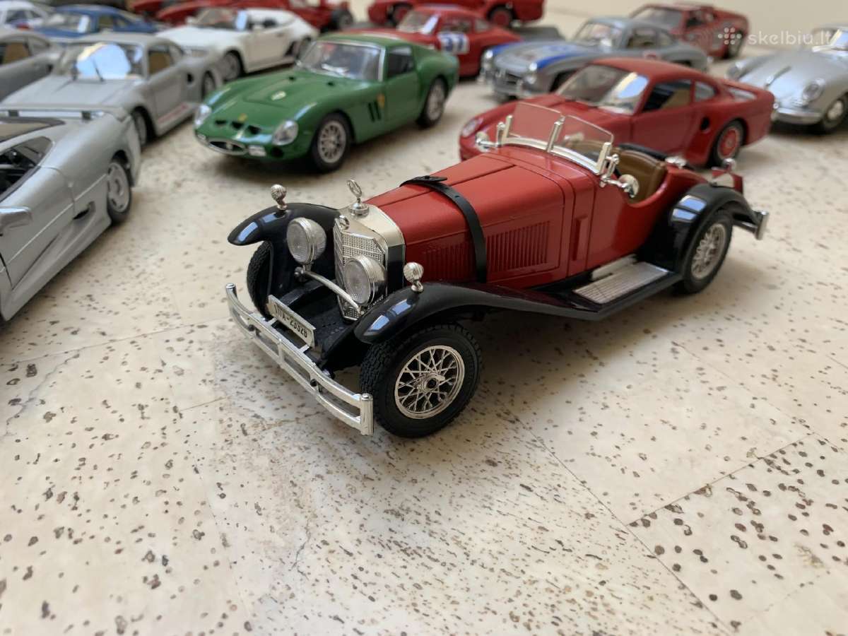 Modeliukai 1:24 Ferrari Mercedes Porsche Peugeot - nuotraukos Nr. 2