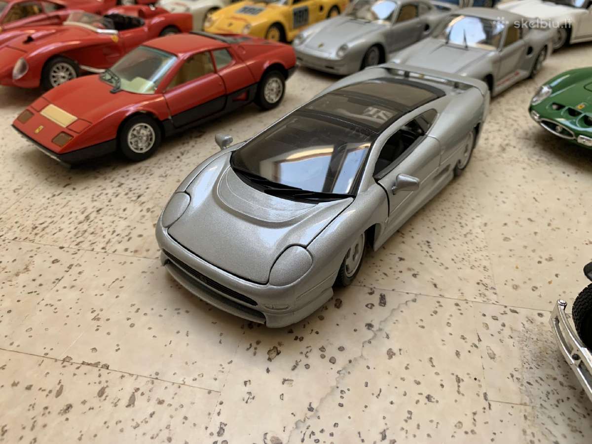 Modeliukai 1:24 Ferrari Mercedes Porsche Peugeot - nuotraukos Nr. 3