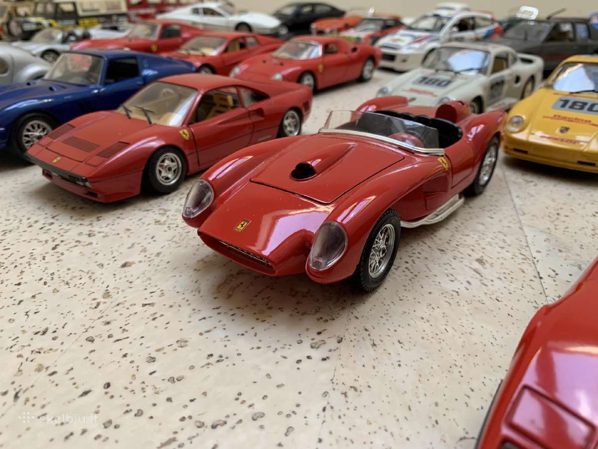 Modeliukai 1:24 Ferrari Mercedes Porsche Peugeot - nuotraukos Nr. 5