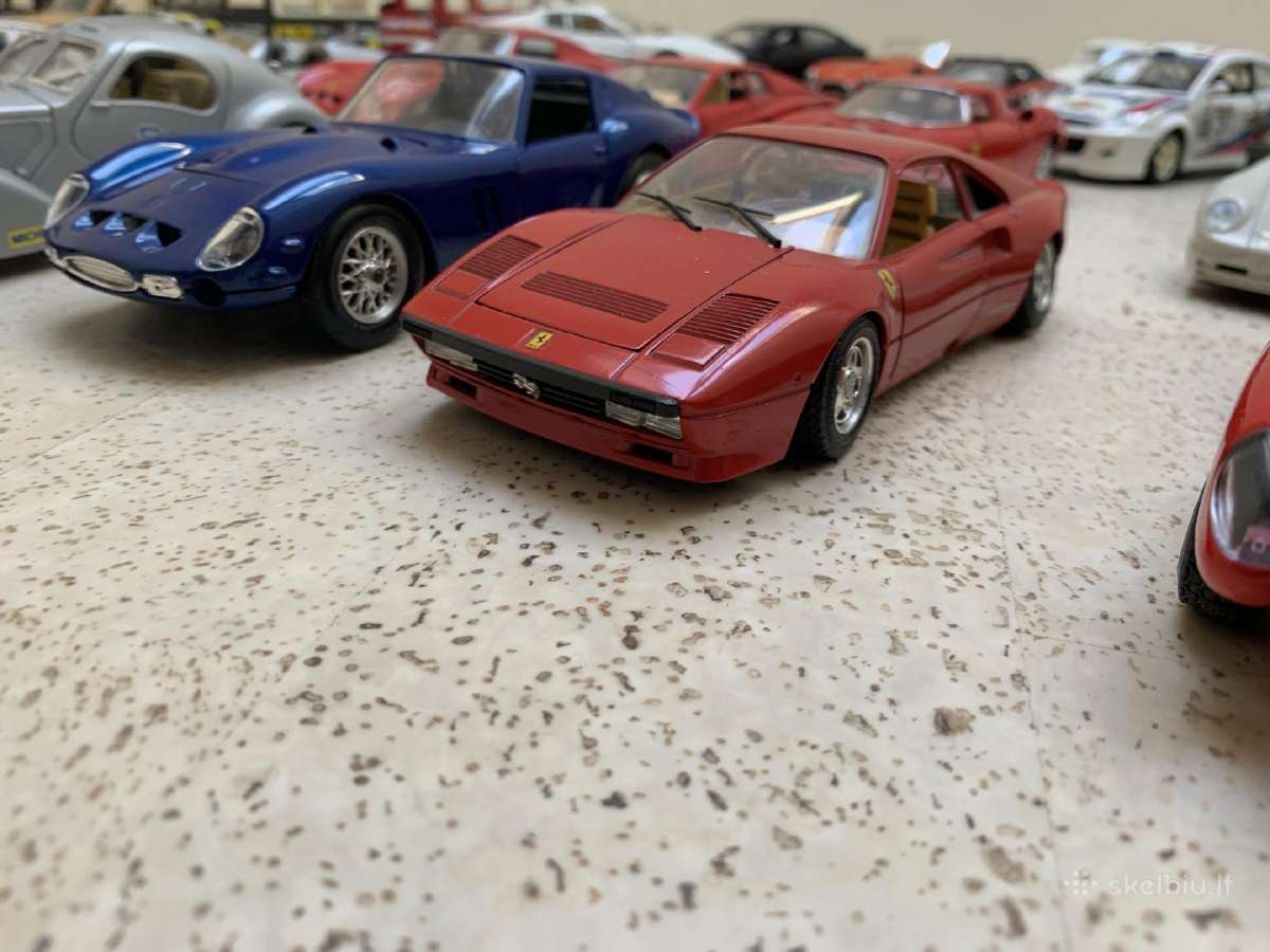 Modeliukai 1:24 Ferrari Mercedes Porsche Peugeot - nuotraukos Nr. 6
