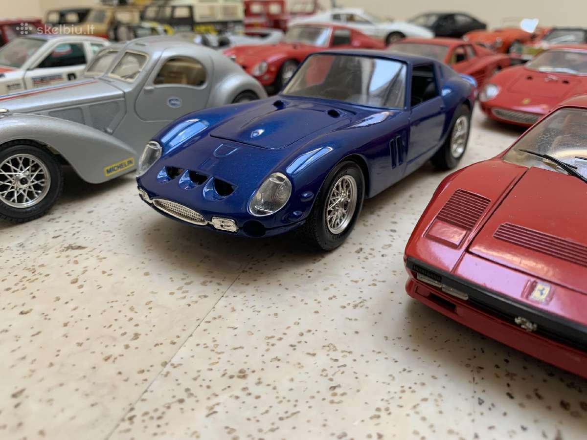 Modeliukai 1:24 Ferrari Mercedes Porsche Peugeot - nuotraukos Nr. 7