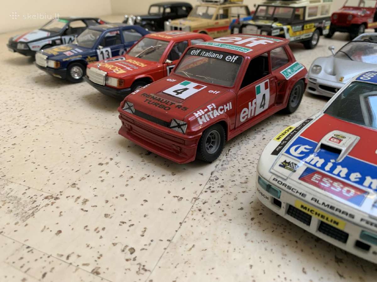 Modeliukai 1:24 Ferrari Mercedes Porsche Peugeot - nuotraukos Nr. 10