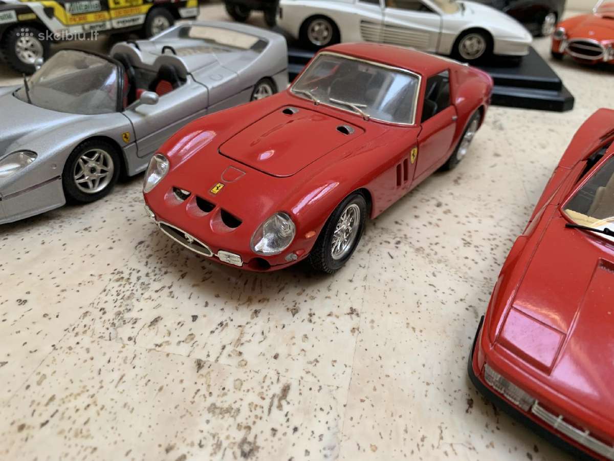 Modeliukai 1:24 Ferrari Mercedes Porsche Peugeot - nuotraukos Nr. 18