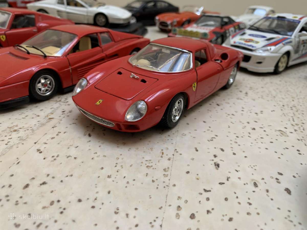 Modeliukai 1:24 Ferrari Mercedes Porsche Peugeot - nuotraukos Nr. 20