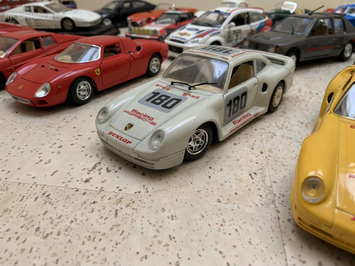 Modeliukai 1:24 Ferrari Mercedes Porsche Peugeot - nuotraukos Nr. 21