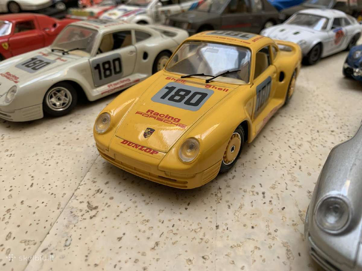 Modeliukai 1:24 Ferrari Mercedes Porsche Peugeot - nuotraukos Nr. 22