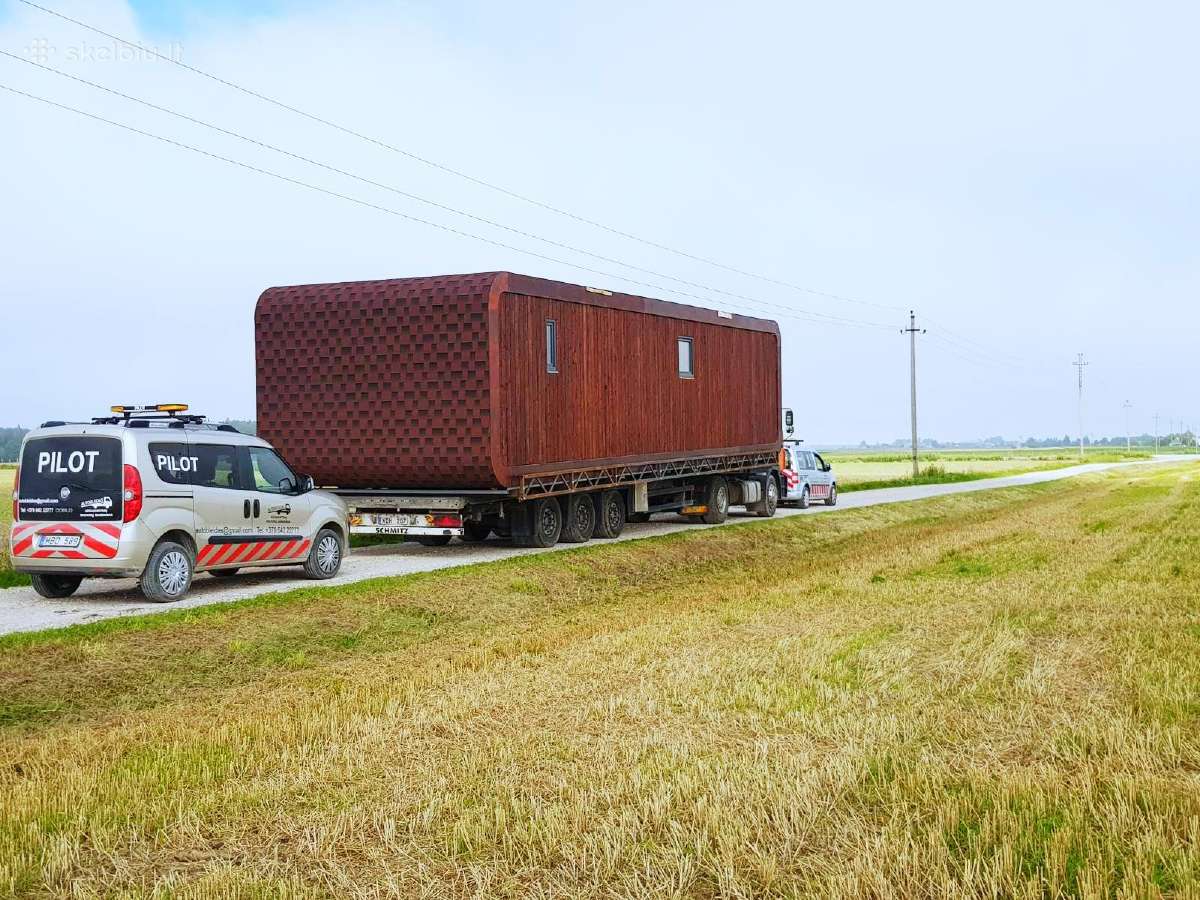 Mobiliu nameliu,karavanu, kemperiu transportavimas - nuotraukos Nr. 3