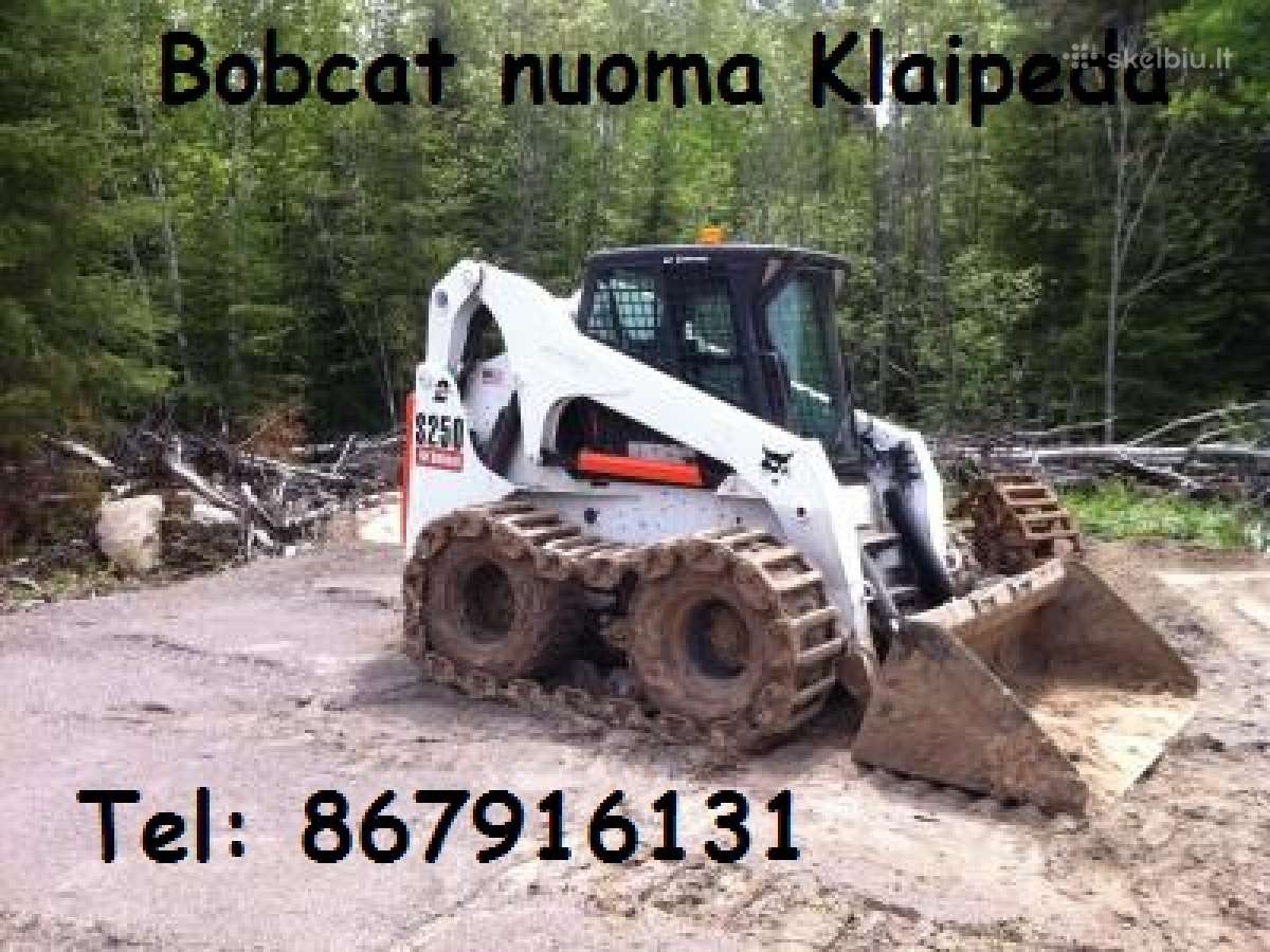 Bobcat nuoma Klaipėda - nuotraukos Nr. 4
