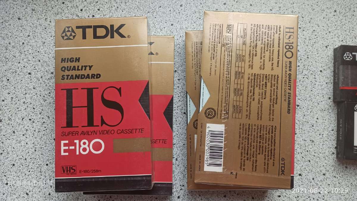 Nauja video kasetė Tdk, Japan