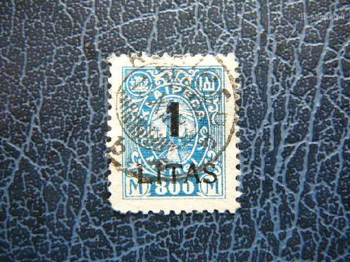 Lietuva Memel Klaipeda 1923 antsp. kl202