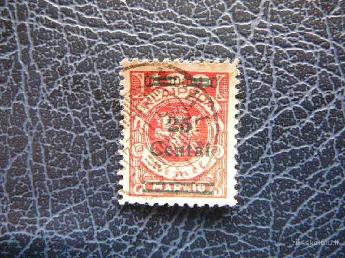 Lietuva Memel Klaipeda 1923 antsp. kl219