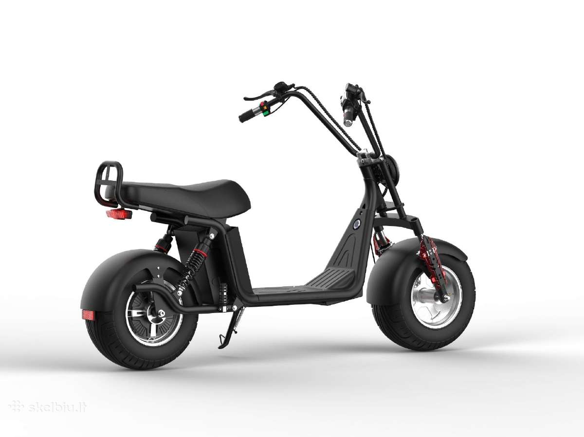 Elektrinis cioperis, motoroleris citycoco - nuotraukos Nr. 3