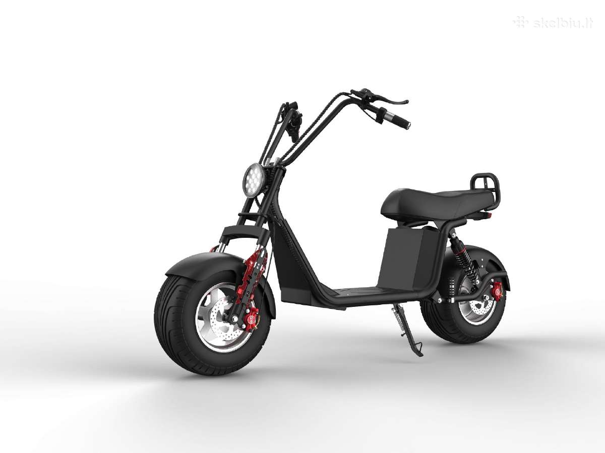 Elektrinis cioperis, motoroleris citycoco - nuotraukos Nr. 4