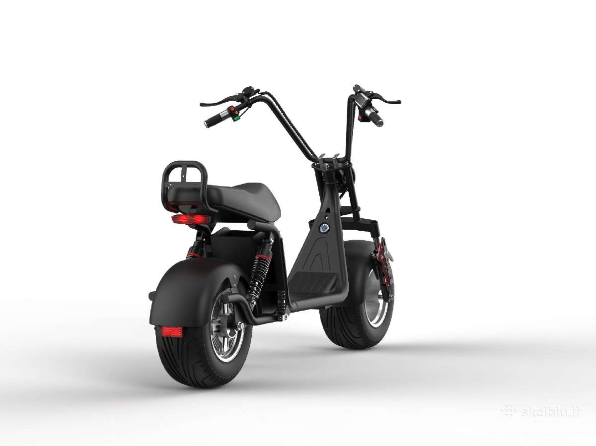 Elektrinis cioperis, motoroleris citycoco - nuotraukos Nr. 5