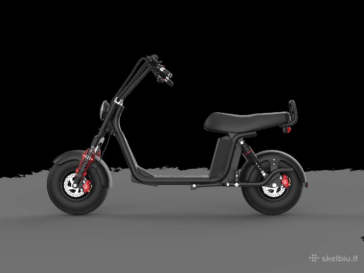 Elektrinis cioperis, motoroleris citycoco - nuotraukos Nr. 9