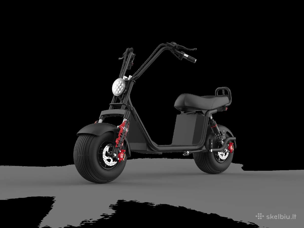 Elektrinis cioperis, motoroleris citycoco - nuotraukos Nr. 10