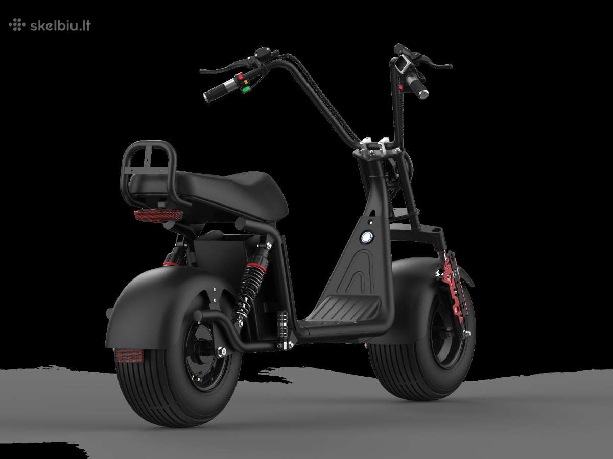 Elektrinis cioperis, motoroleris citycoco - nuotraukos Nr. 12