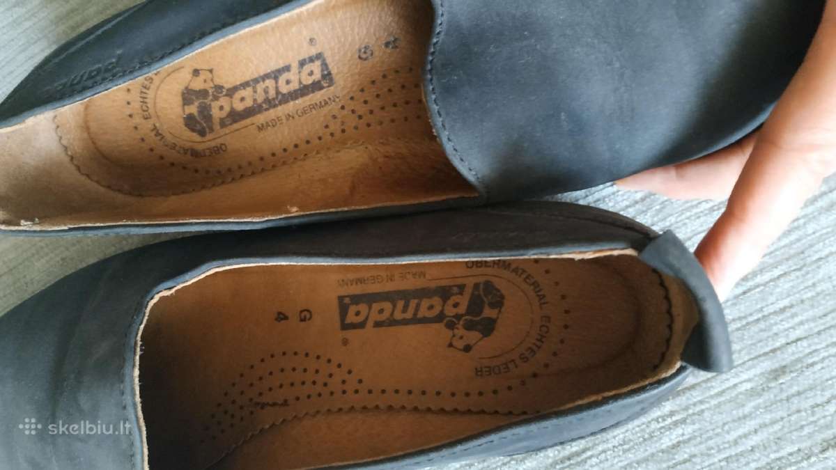 Odiniai vokiški Panda bateliai - nuotraukos Nr. 4